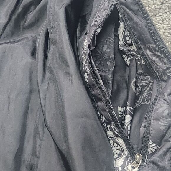 Eddie Bauer Puffer Vest Womens Small Goose Down Quilted Snowflake Print Floral - Picture 9 of 16